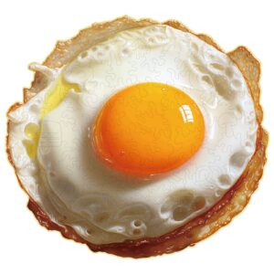 木製ジグソーパズル-目玉焼き 66c08f7ea58b4