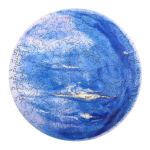 木製ジグソーパズル-海王星 66cfc8015e97b